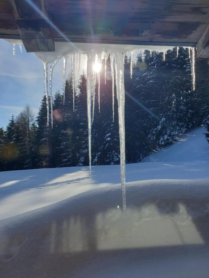 Chalet Chapeau Rar Castel Condino Exteriör bild